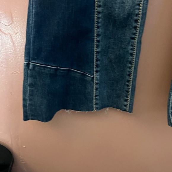 Miss me ladies heaven flare wide leg high rise jeans boho grunge retro size 30 - Picture 10 of 13